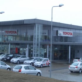 konstrukcja salonu toyoty